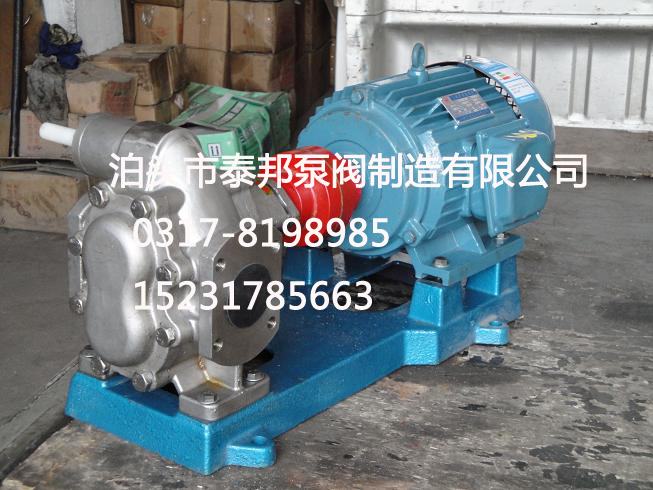 KCB不銹鋼齒輪泵KCB-633